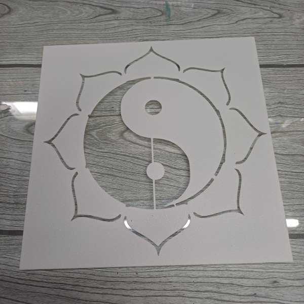 Producto - Stencil yin yang