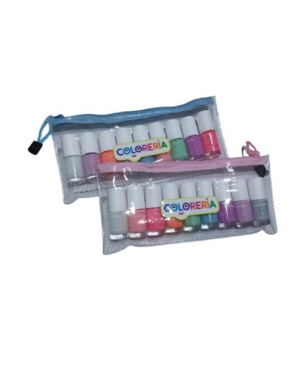 Producto - Set X 9 Esmaltes Para Uñas Infantil Al Agua