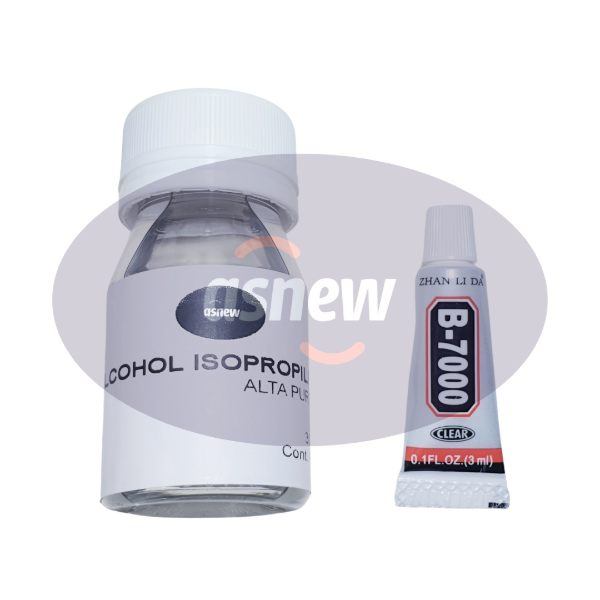 Producto - Kit Reparación para Módulo: Alcohol Isopropílico y Pegamento
