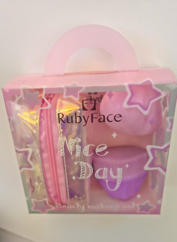 Producto - kit Necceser + Brocha y esponja