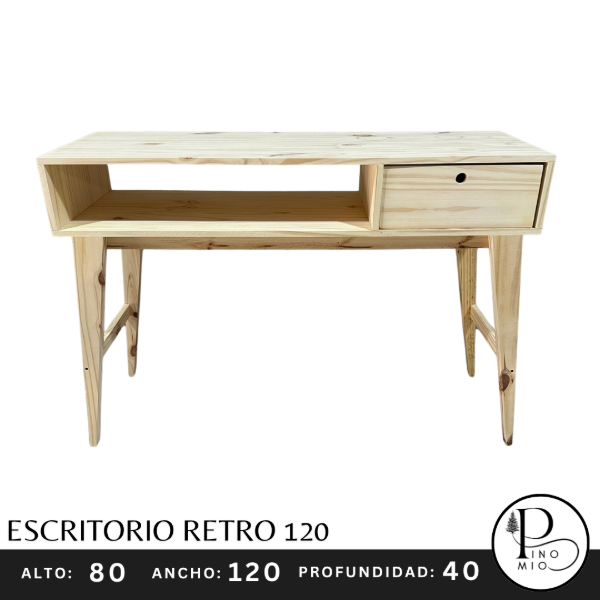 Producto - ESCRITORIO RETRO 120
