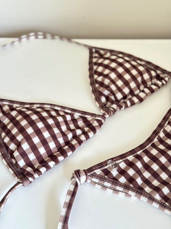 Producto - Bikini Sere Cuadrille chocolate - precio especial y regalito - - 1