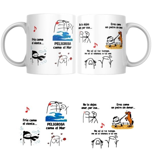 Producto - Taza -  fria como el viento (luis miguel) - 0