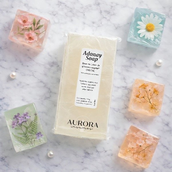 Producto - BARRA DE GLICERINA VEGETAL CRISTAL 1kg