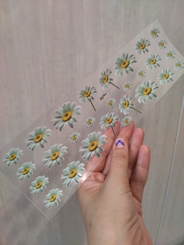 Producto - UV Tiras 8x28cm Margaritas #4