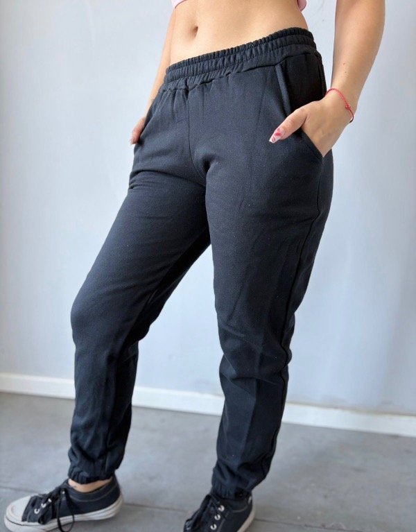 Producto - Jogger Algodón Frisa Liso - 1