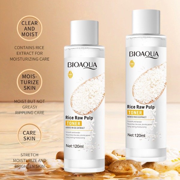 Producto - Tónico de arroz Bioaqua "Rice Raw Pulp Toner"
