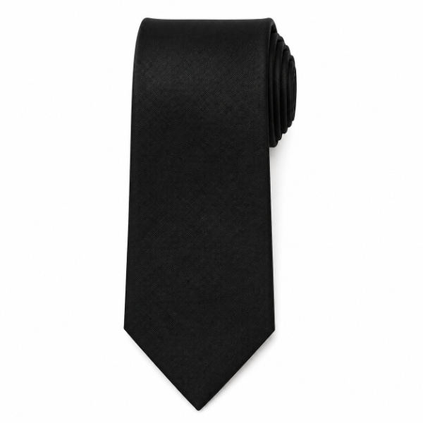 Producto - Corbata Negra PSA para uniforme Social y Gala