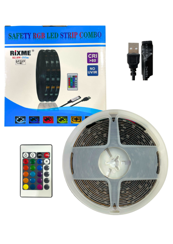 Producto - TIRA LED RGB STRIP COMBO 5002