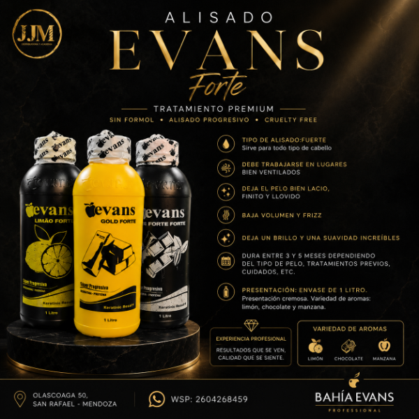Producto - ALISADO EVANS - FORTE