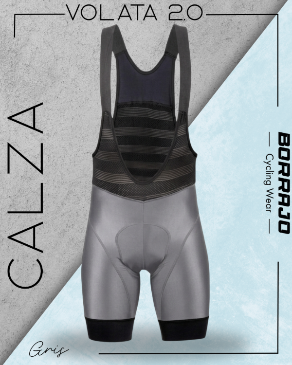 Producto - CALZA BORRAJO VOLATA 2.0 TIRADORES GRIS