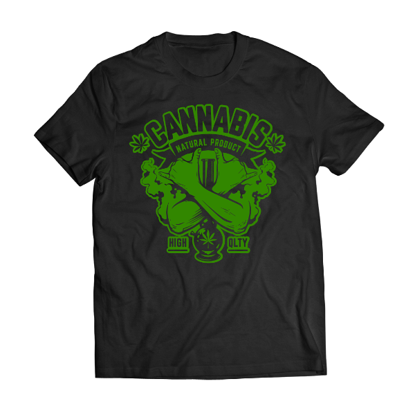 Producto - Remera Cannabis Consumo Recreacional Bongs