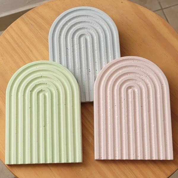 Producto - BANDEJA ARCOIRIS GRANDE CEMENTO COLOR - 0