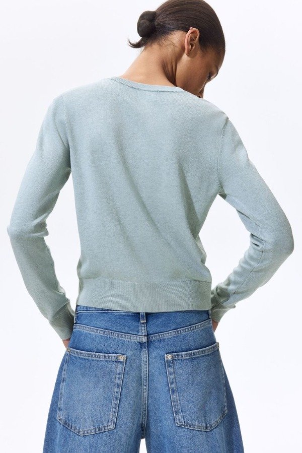 Producto - Cardigan HyM verde mujer - 3