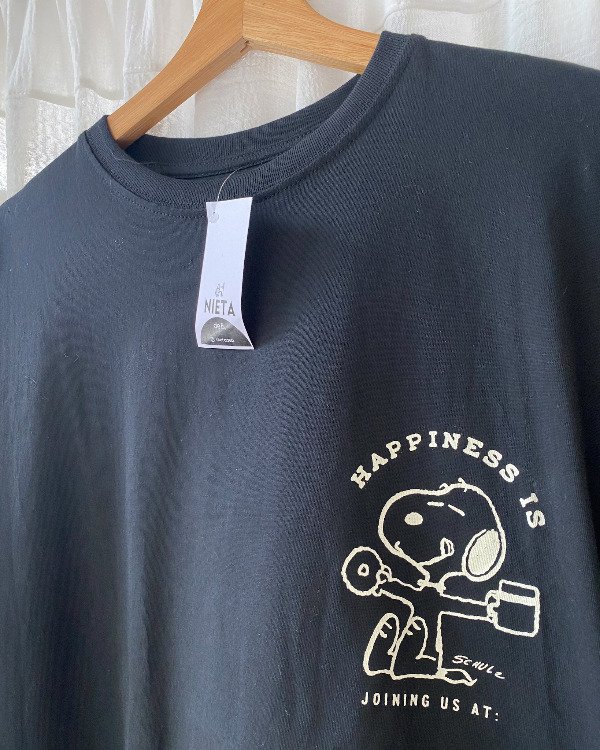 Producto - Remerón Snoopy Negro - 6