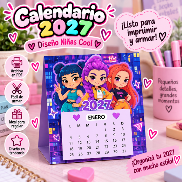 Producto - PACK CALENDARIOS 2027 CON 6 DISEÑOS - 1