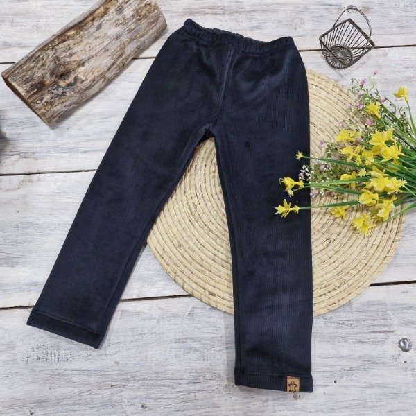 Producto - Calza corderoy plush Negra Teens (PAN8)