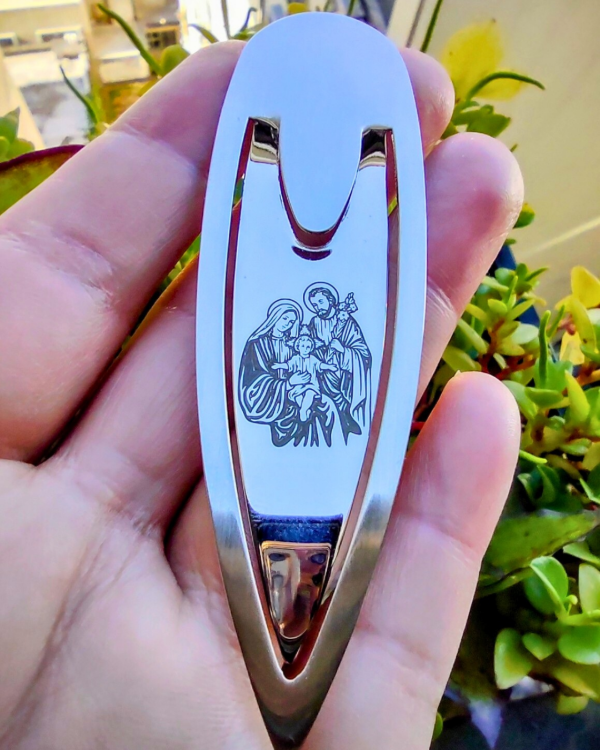 Producto - Señalador de metal Sagrada Familia
