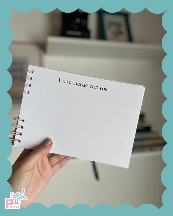 Producto - album de firmas - tapa dura - 11