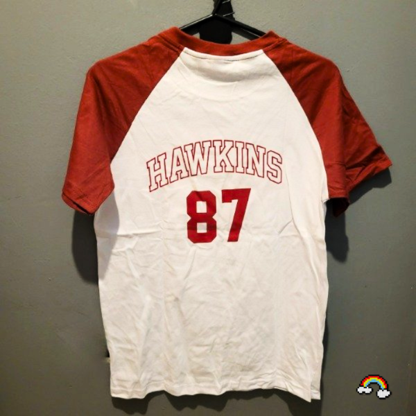 Producto - REMERA MANGA CORTA COMBINADA STRANGER THINGS BORDO T.14 - 1