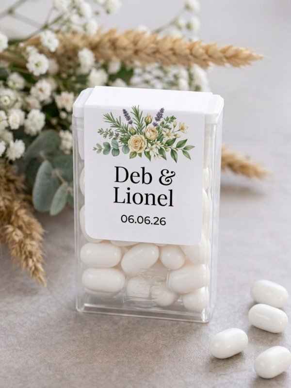Producto - 48 Tic Tac Personalizados para Eventos - 0
