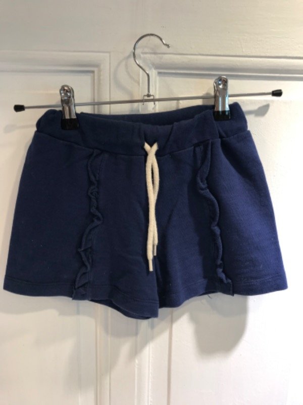 Producto - Short SKOOPS azul de algodon con volados-talle 8 -PRECIO: 7x