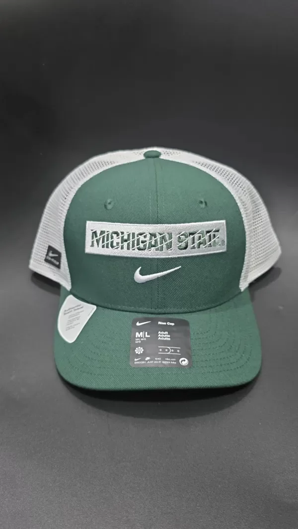 Michigan state spartans nike rise on-field trucker m/l