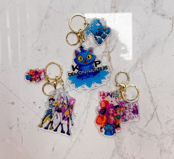 Producto - Llaveros pvc Guerreras K-pop