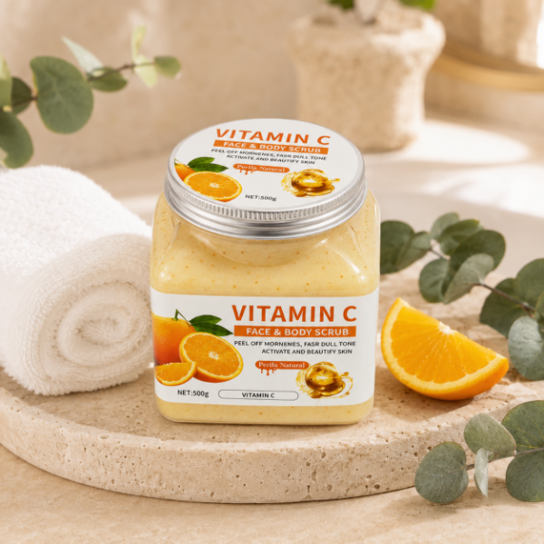 Producto - CREMA EXFOLIANTE VITAMINA C NARANJA SUGAR SCRUB 350 GR PARA CUERPO - 3
