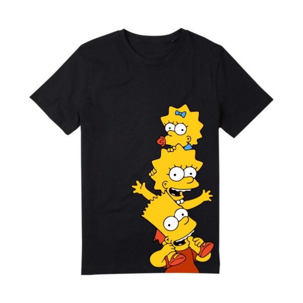 Producto - Remera Los Simpsons Lisa Bart Maggie Premium