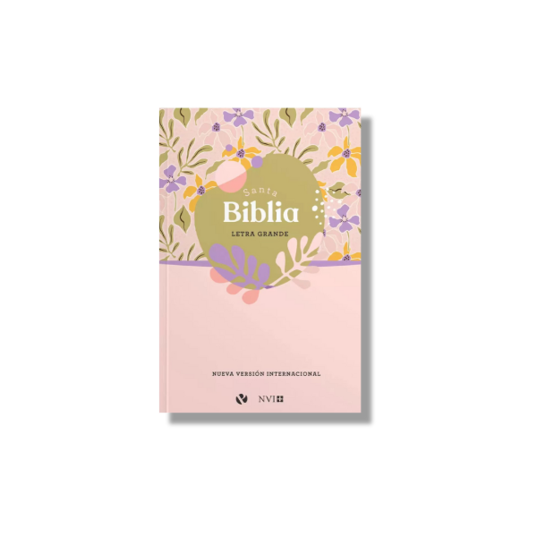 Producto - SANTA BIBLIA NVI LETRA GRANDE - TAPA RUSTICA LILA