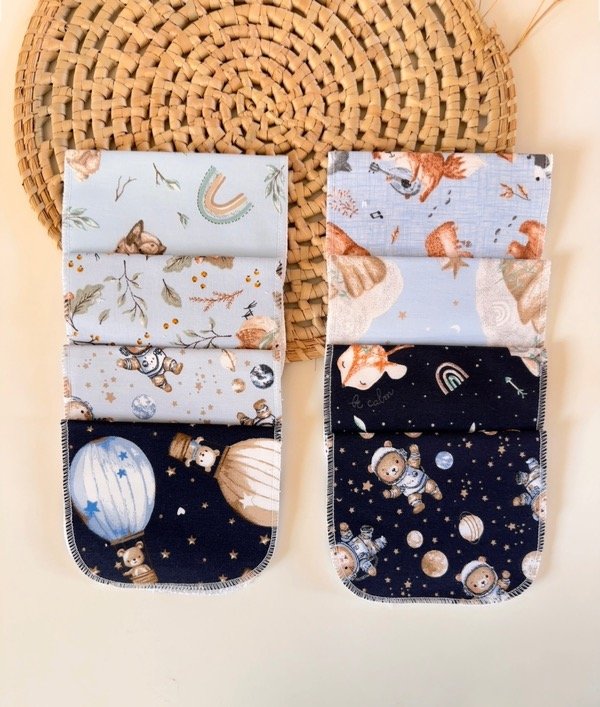 Producto - Babitas doble,  toalla + Gabardina. UNIDAD
