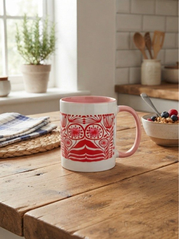 Producto - Taza Rosa Soft/ Florcitas Diente de León - 0