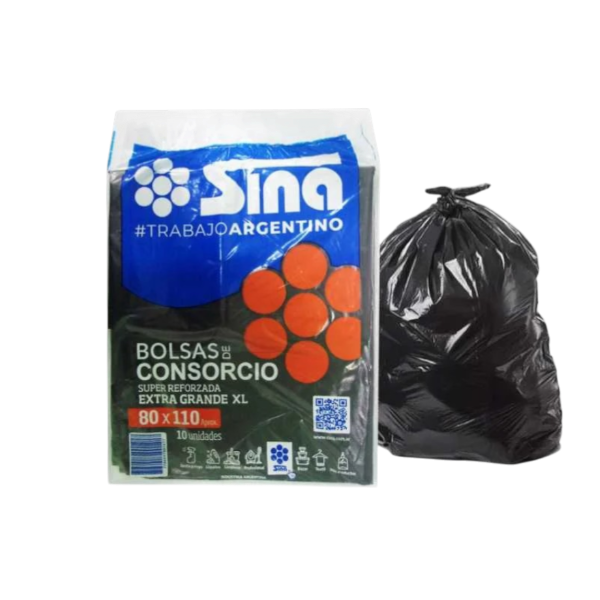Producto - BOLS CONSORCIO REFORZ SINA 0.80 x1.10cm x 10u