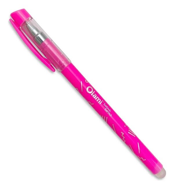 Producto - Lapicera Borrable Olami Borra Borra Delgado GB155 Rosa - 1