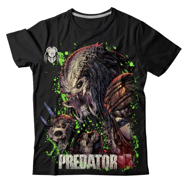 Producto - Remera PREDATOR-DEPREDADOR FOTOLUMINISCENTE