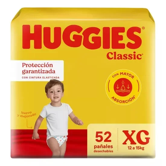 Producto - Pañales Huggies Classic XG52