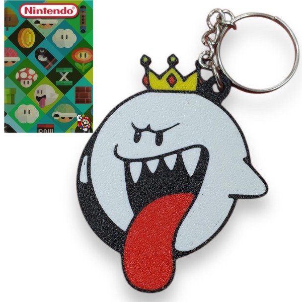 Producto - Llavero 3D Super Mario Bros 3 King Boo