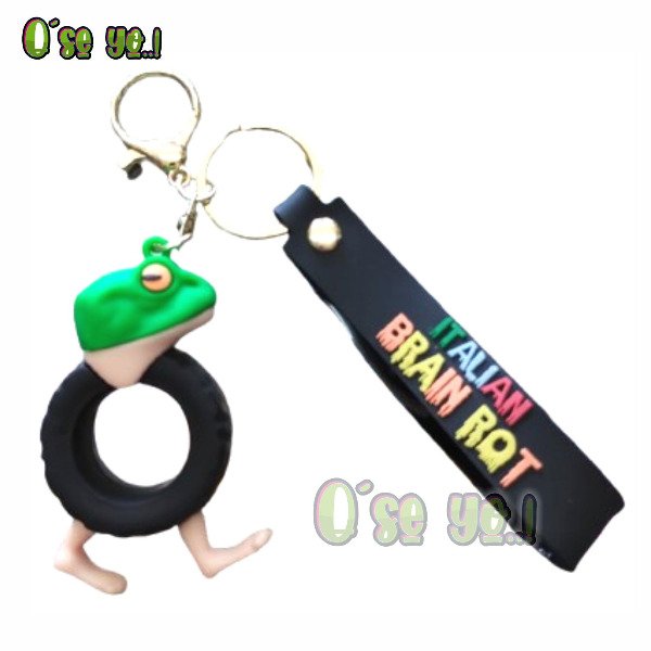 Producto - Llavero Boneca Ambalabu Sapo Rueda Brainrot Italiano