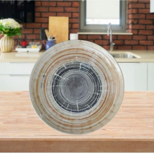 Producto - Plato de cerámica playo 26cm Oxford CM Puzzling x 6