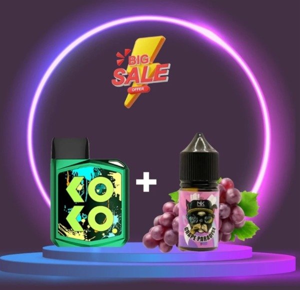 Producto - Caliburn Koko Prime + Maskking Salt