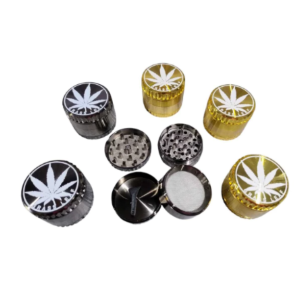 Producto - GLASS LEAF PICADOR METAL GOLD 4P