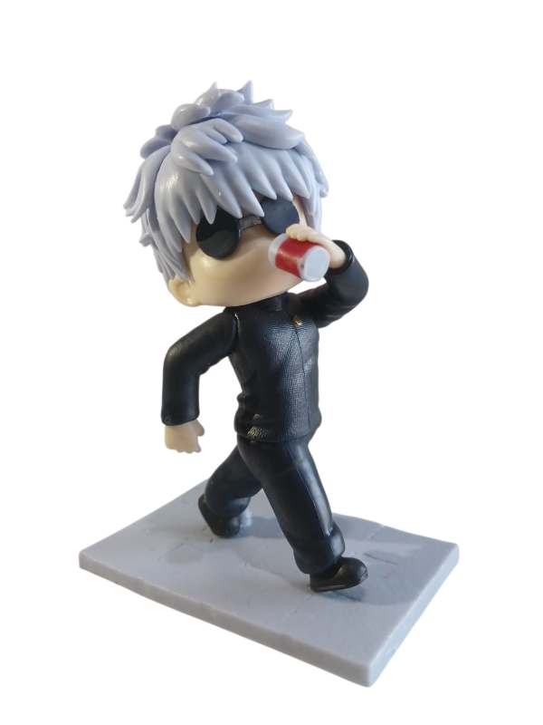 Producto - Figura Satoru Gojo Jujutsu Kaisen Chibi Satoru Gojo Anime - 2