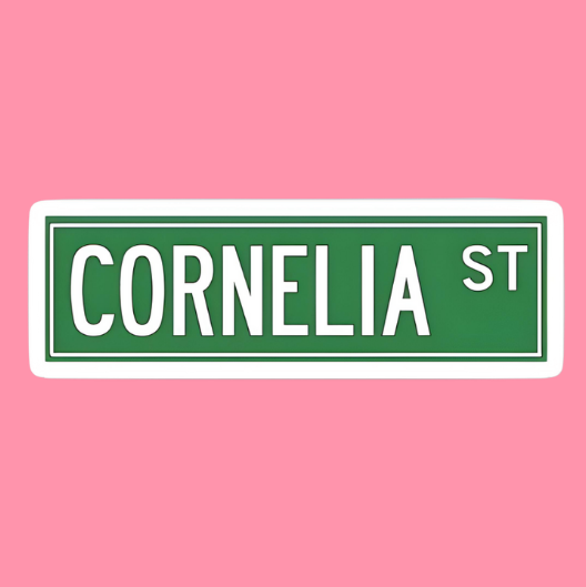 Producto - Cornelia Street Sticker (2)