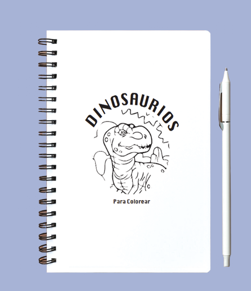 Producto - CUADERNO  COLOREAR - DINOS