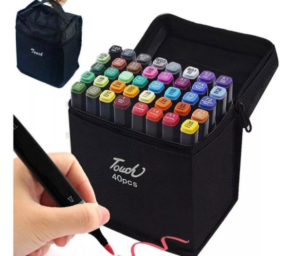 Producto - Estuche X40 Marcadores Resaltadores Touch MC6697