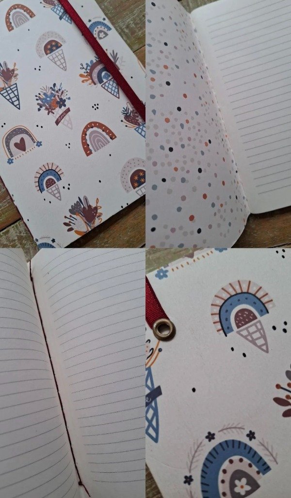 Producto - Cuaderno tapa blanda/hojas rayadas bookcel