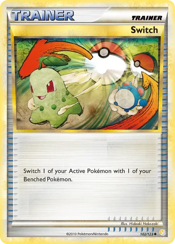 Producto - Switch 102/123 HeartGold and SoulSilver: Base Set