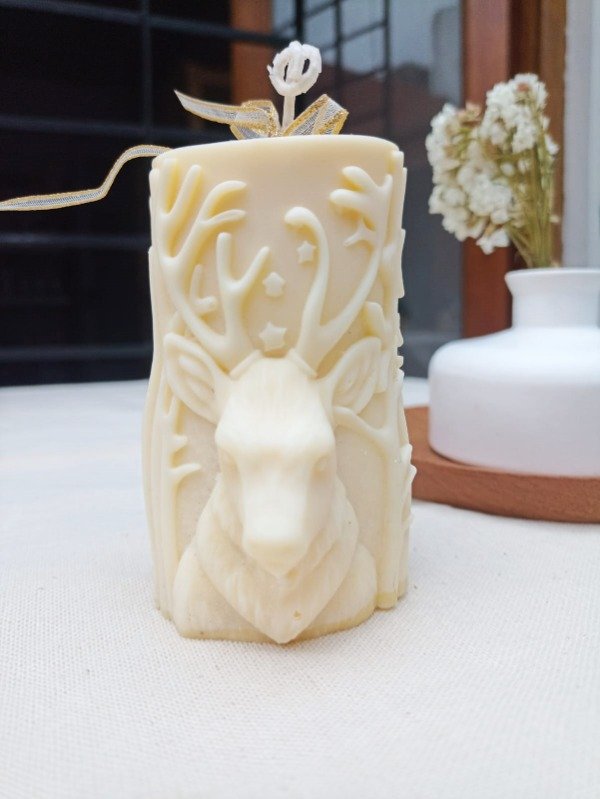 Producto - Velón tallado - Reno