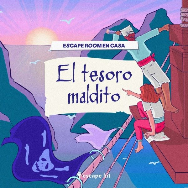 Producto - El Tesoro Maldito - Sala de Escape en Casa (8-14 años)